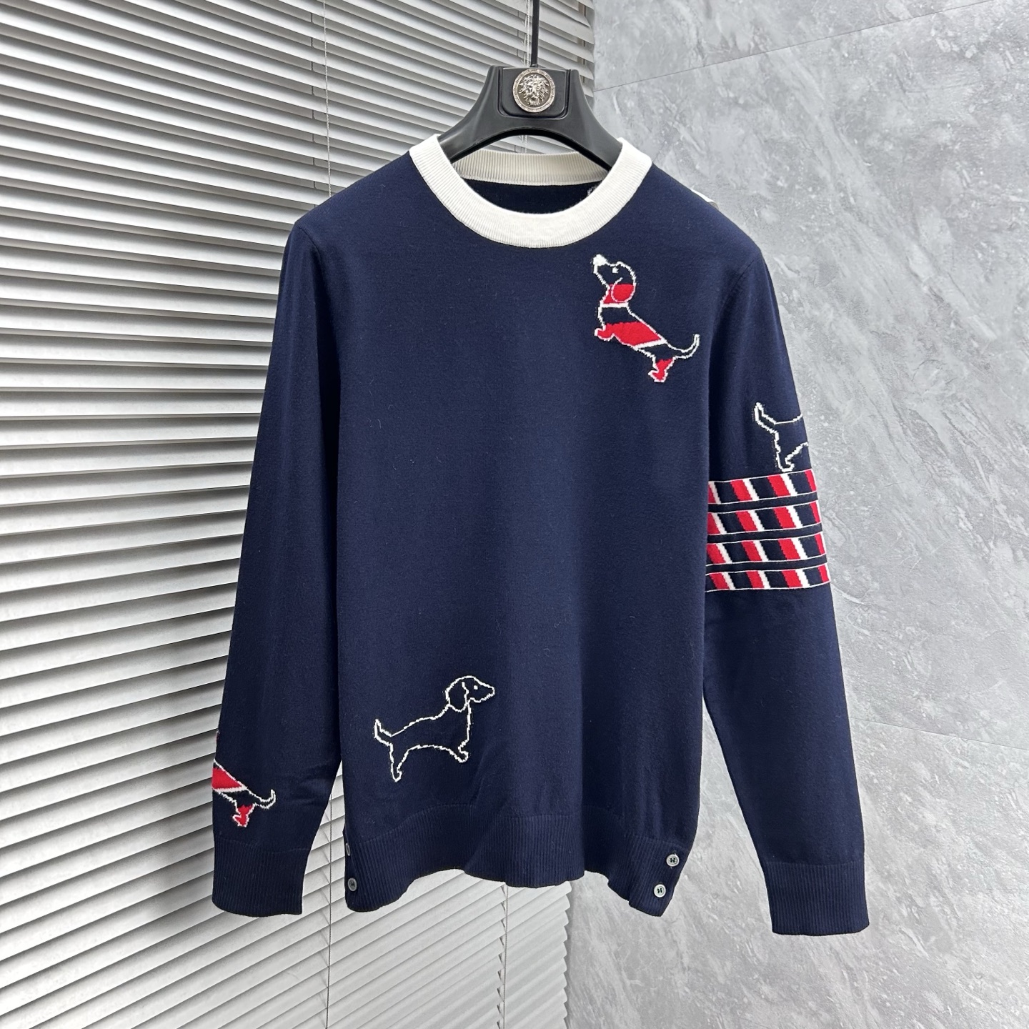 톰브라운 2025 가을/겨울 신상품 남성 브랜드 고품질 울 스웨터