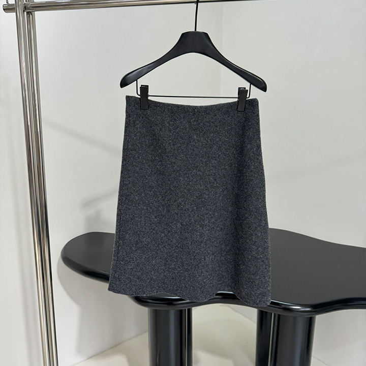 미우미우 울 블렌드 스커트