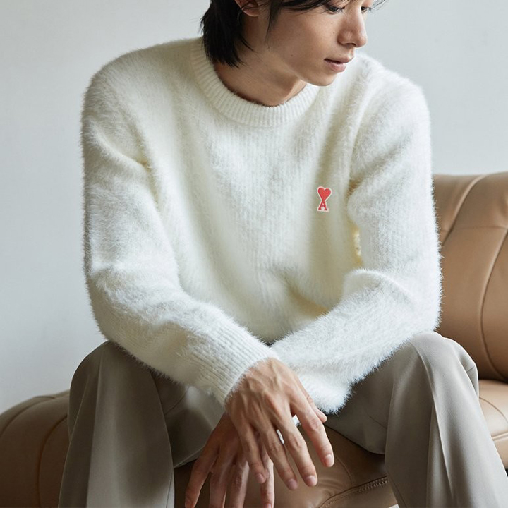 아미 20078_AM 스몰하트 앙고라 라운드NT 107000