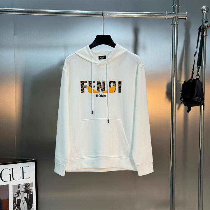 펜디 새로운 25s 후드 스웨트셔츠