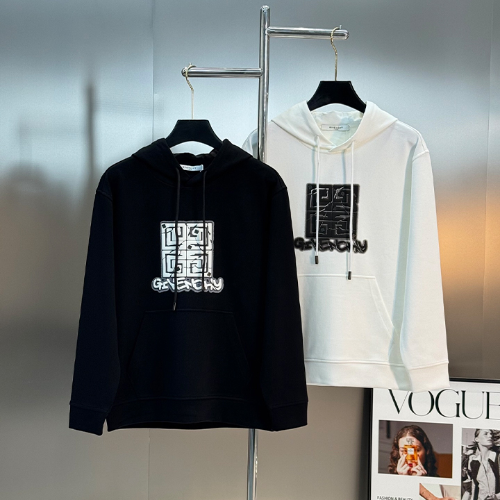 지방시 새로운 후드 스웨트셔츠는 두꺼운 텐셀 코튼 소재