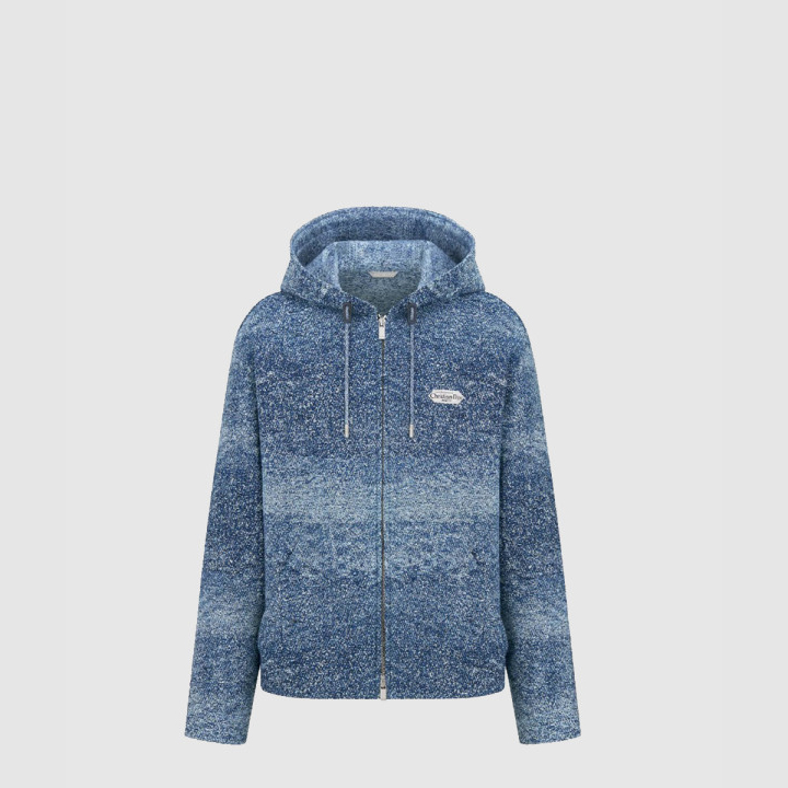 디올 Christian Dior Paris 라벨 후드 블루종 재킷