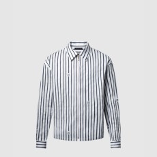 루이비통 롱 슬리브드 집업 셔츠