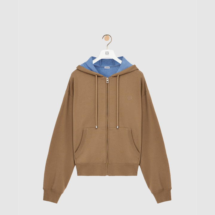 로에베 집업 후디 코튼