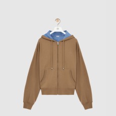 로에베 집업 후디 코튼