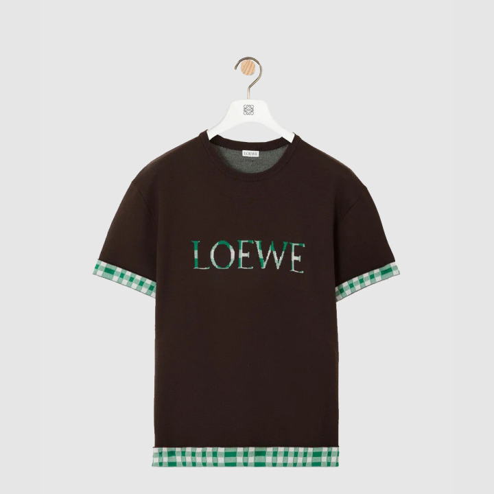 로에베 탑 울 코튼