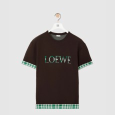 로에베 탑 울 코튼