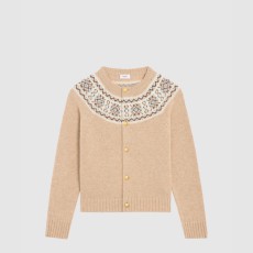 셀린* 가디건 트리옹프 페어 아일 울