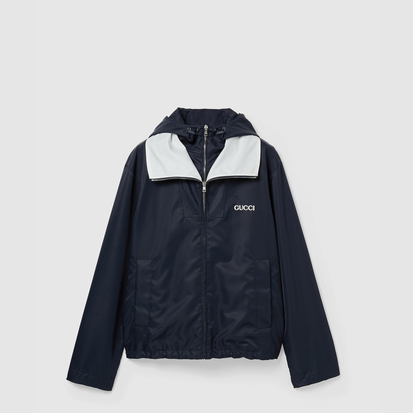 구찌 패치 나일론 트윌 재킷 ‎804964