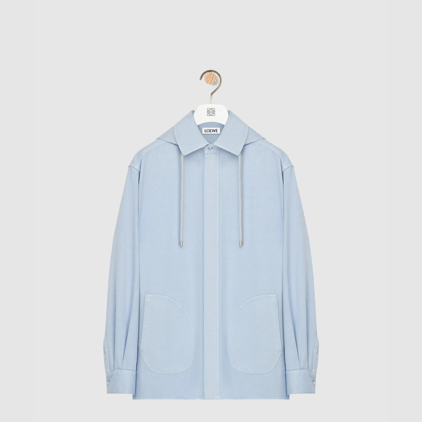 로에베 후드 오버셔츠 코튼