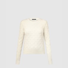 루이비통 3D 모노그램 니트 풀오버 1AHZ43