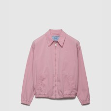 프라다 올드 개버딘 블루종 재킷 292318