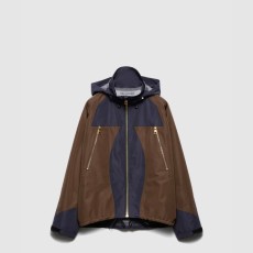 프라다 테크니컬 패브릭 블루종 재킷 292281