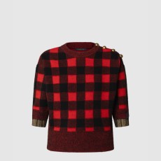 루이비통 그래픽 체크 니트 톱 1AIRDB