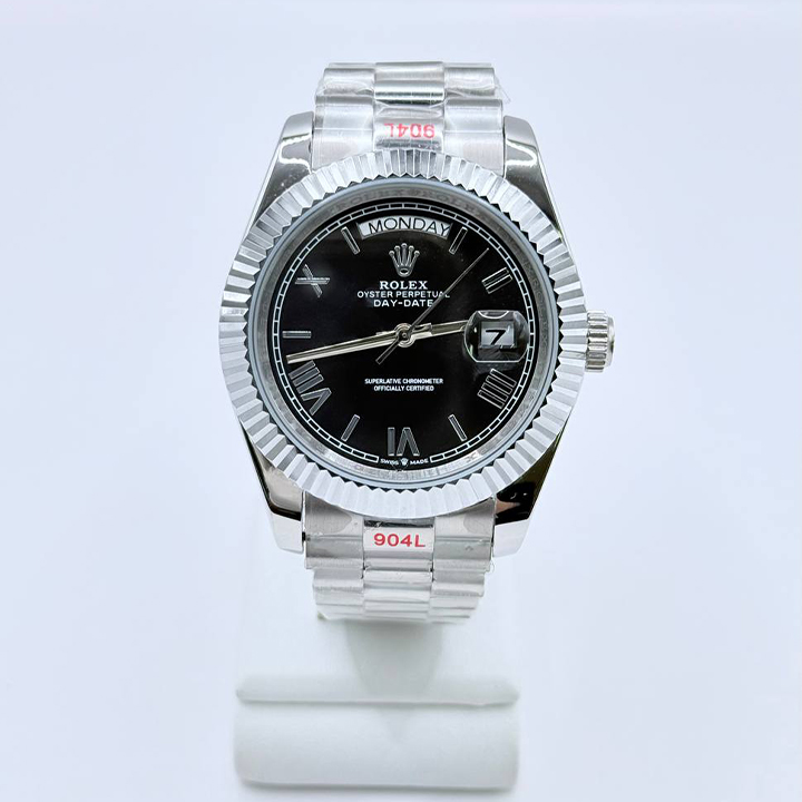 로렉스 데이데이트2 플래티넘 로만숫자 RO143