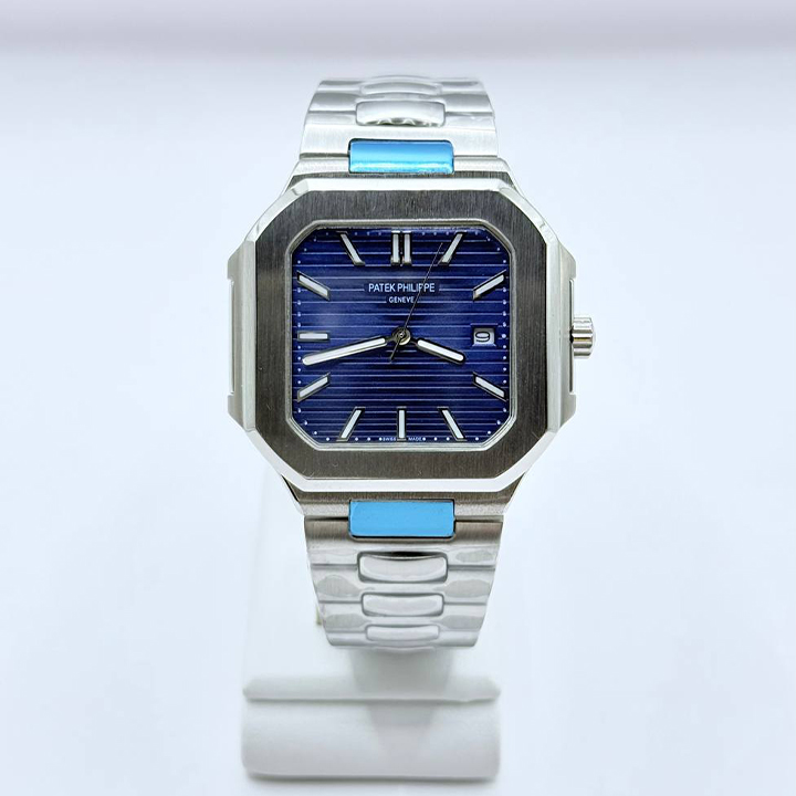 파텍필립 큐비투스 40-7128/1G-001 블루판 PA25