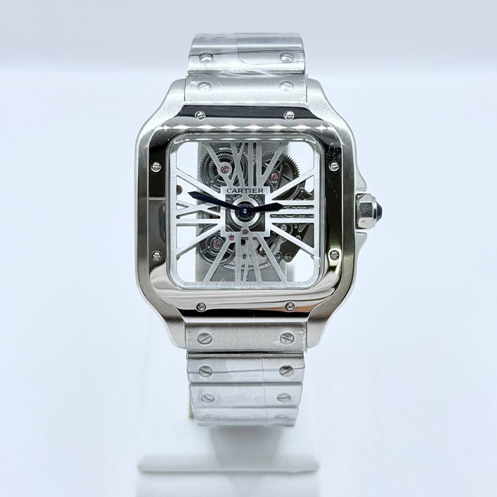 까르띠에 산토스 드 까르띠에 스켈레톤 워치 2025 CS55