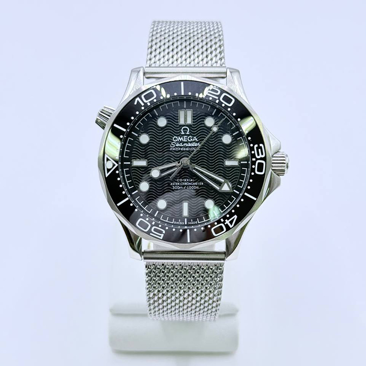 오메가 씨마스터300 신형 논데이트 메쉬 OW33