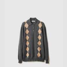 미우미우 캐시미어 니트 폴로 셔츠 MML973