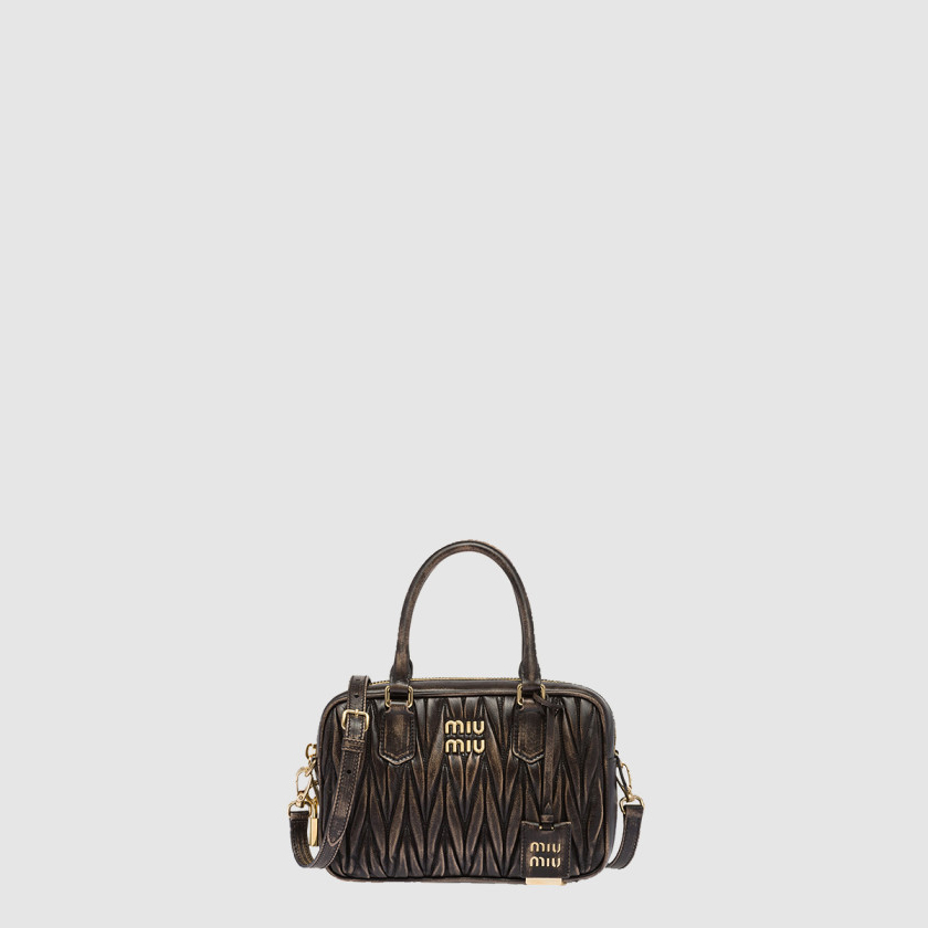 미우미우 마테라쎄 탑핸들백 5BB123