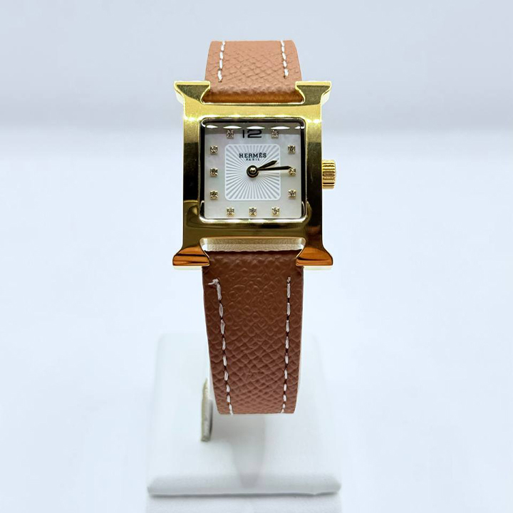 에르메스 h 아워 다이아 워치 HOW02
