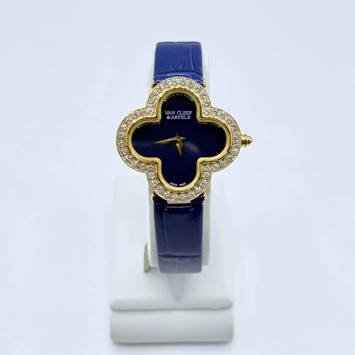 반클리프 앤 아펠 알함브라 워치 골드 네이비블랙골드 CFA15