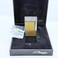 듀퐁 뉴 라인2 PDD 옐로우골드 듀오 스퀘어 라이터 DDP02