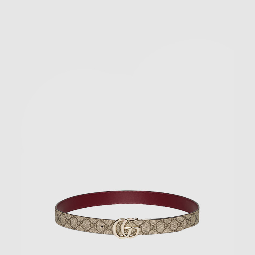 구찌 더블 G 리버서블 와이드 벨트 ‎659417