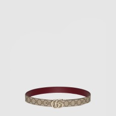 구찌 더블 G 리버서블 와이드 벨트 ‎659417