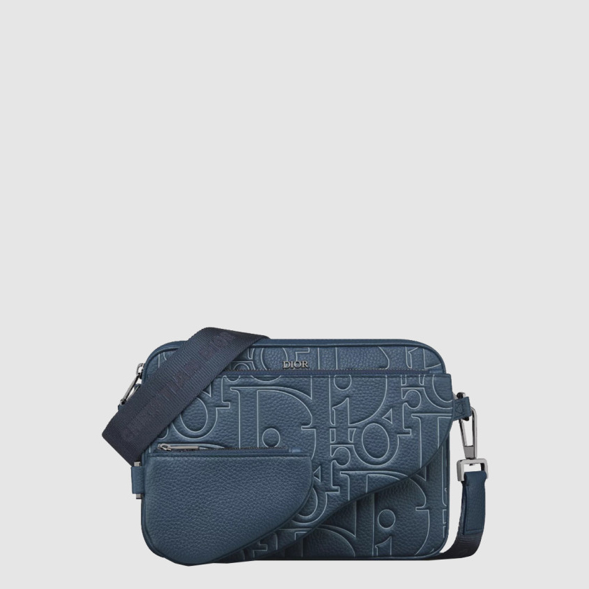 디올 Saddle 트리플 파우치 1ADPO