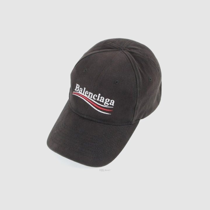 발렌시아가 웨이브로고 볼캡