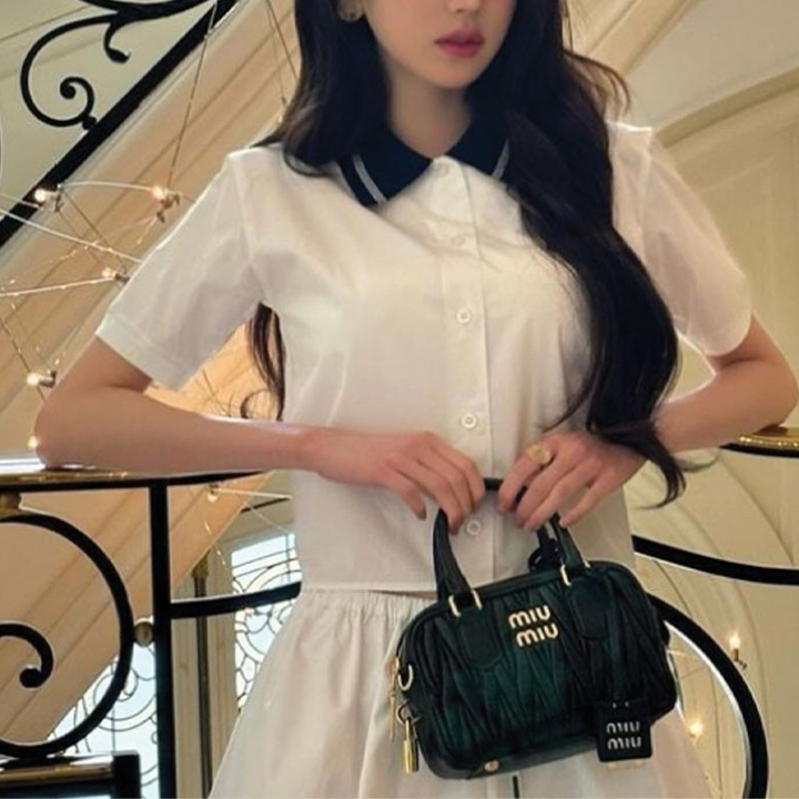 미우미우 [MIU MIU] 수입프리미엄급 아르카디 마테라쎄 나파 가죽백