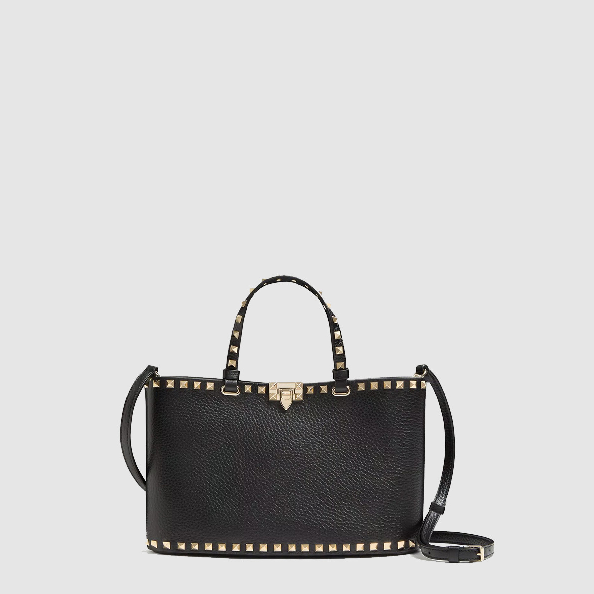 발렌티노 락스터드 그레이니 스몰 쇼퍼백 7W2B0S20VSF