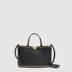 발렌티노 락스터드 그레이니 스몰 쇼퍼백 7W2B0S20VSF