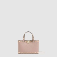 발렌티노 락스터드 그레이니 미니 쇼퍼 백 7W2P0AT0VSH