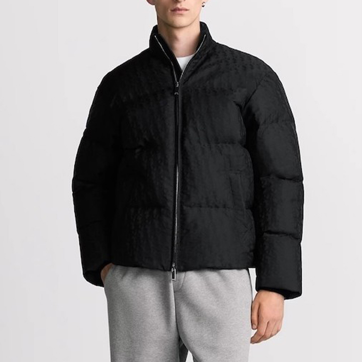 디올 오블리크 테크니컬 자카드 푸퍼 패딩