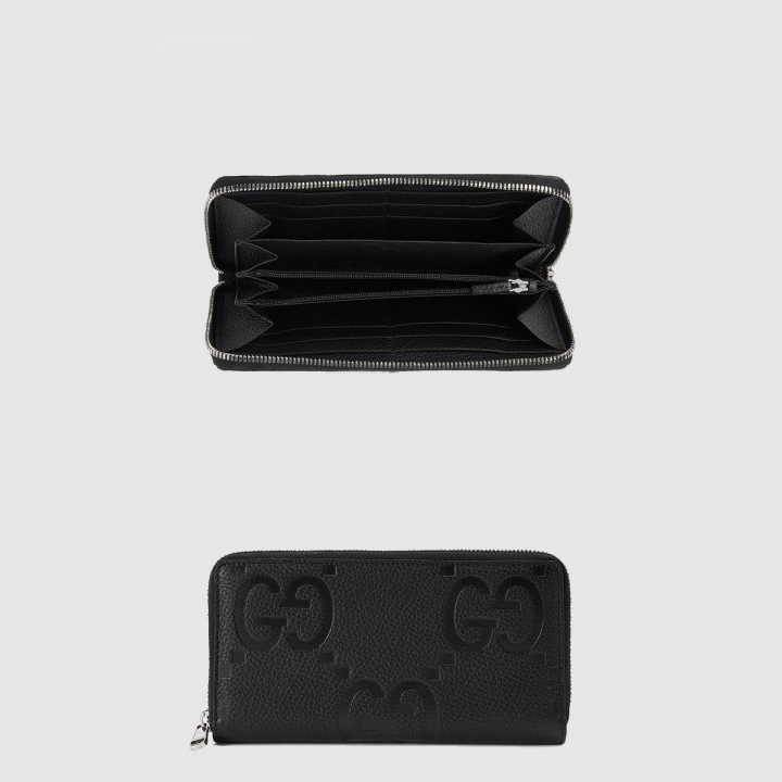 구찌 점보 GG 지퍼월렛 739484