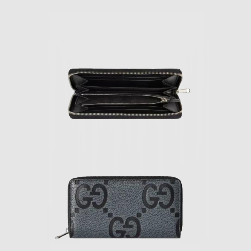 구찌 점보 GG 지퍼월렛 739484