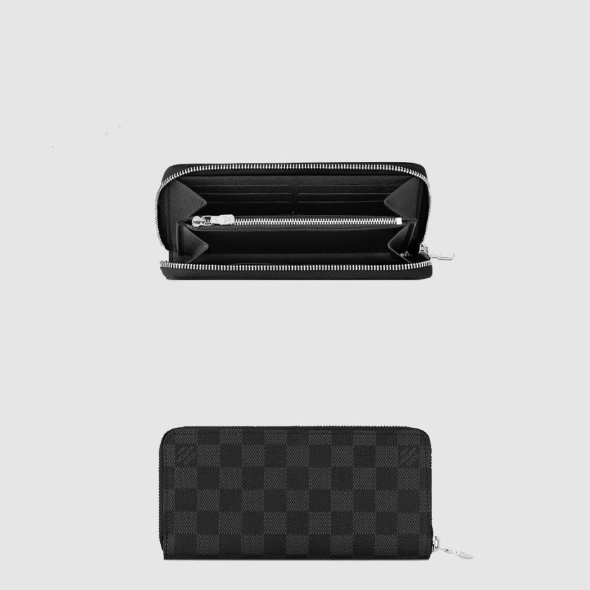 루이비통 그라파이트지퍼장지갑 M11721
