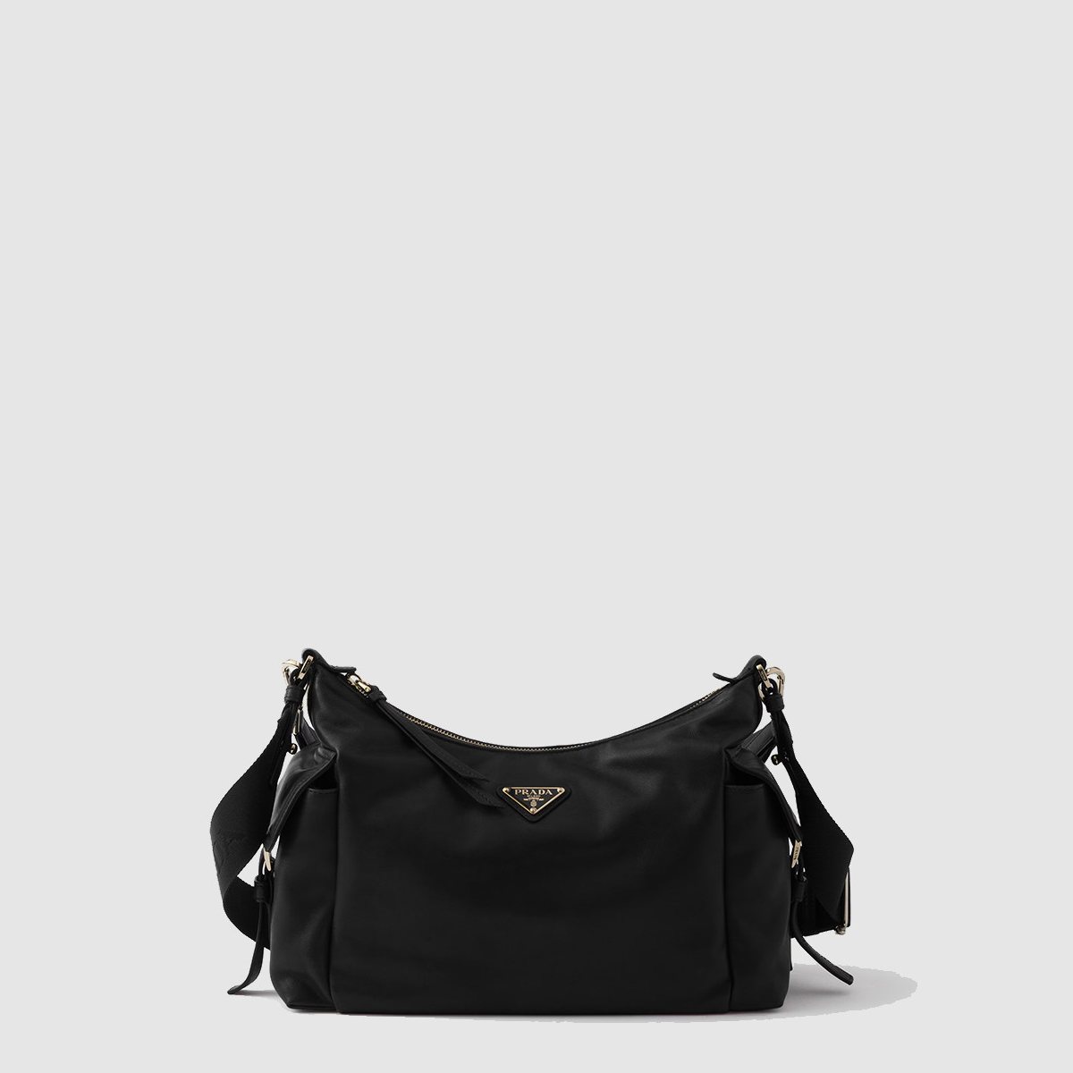 프라다 익스플로어 라지 나파 가죽 핸드백 1BC264