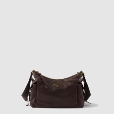 프라다 익스플로어 라지 나파 가죽 핸드백 1BC264