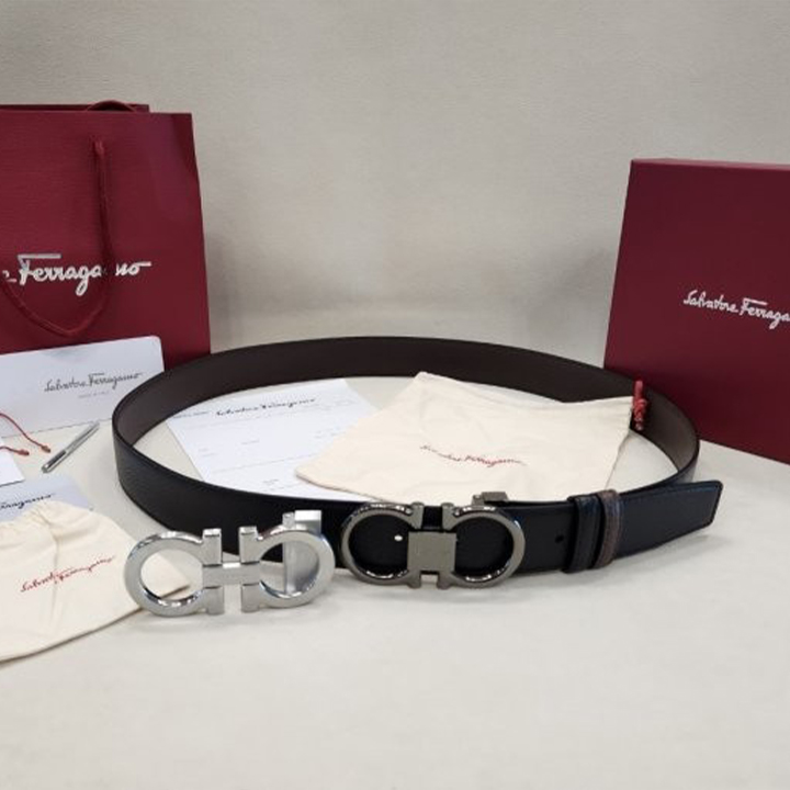 페라가모 간니치 리버시블(양면) 벨트