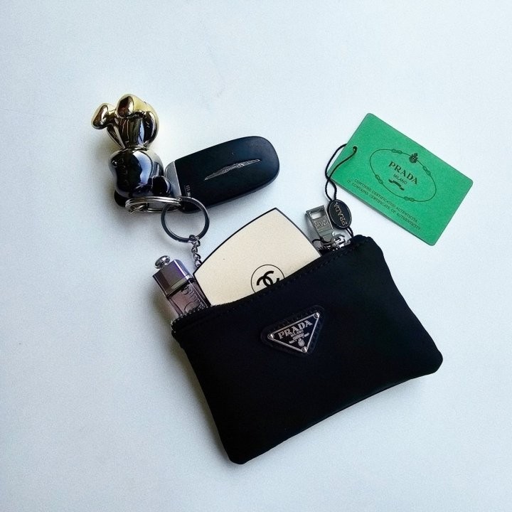 프라다 미니파우치겸키링