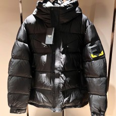 펜디 가을/겨울 공식 최신 스타일 유니섹스 다운 재킷