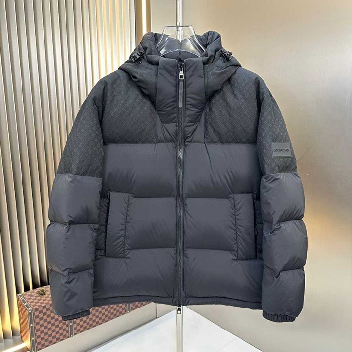 루이비통 모노그램 다운 블루종 패딩