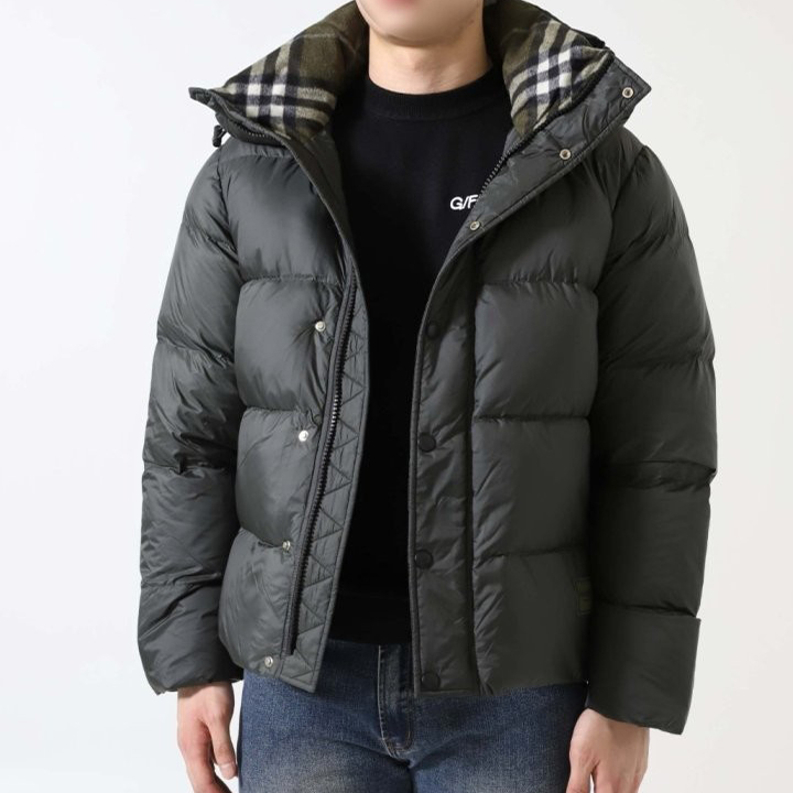 버버리 수입 할스비 다운 패딩 재킷