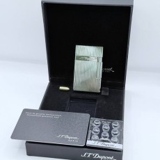 듀퐁 CA16817 라인2 실버 은장 라이터 DDP13