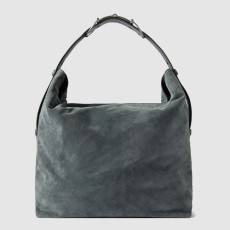 구찌 베아트릭스 홀스빗 장식 트리밍 스웨이드 토트백 850546