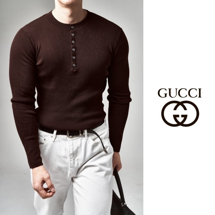 구찌 울70프로 G사의 헨리넥