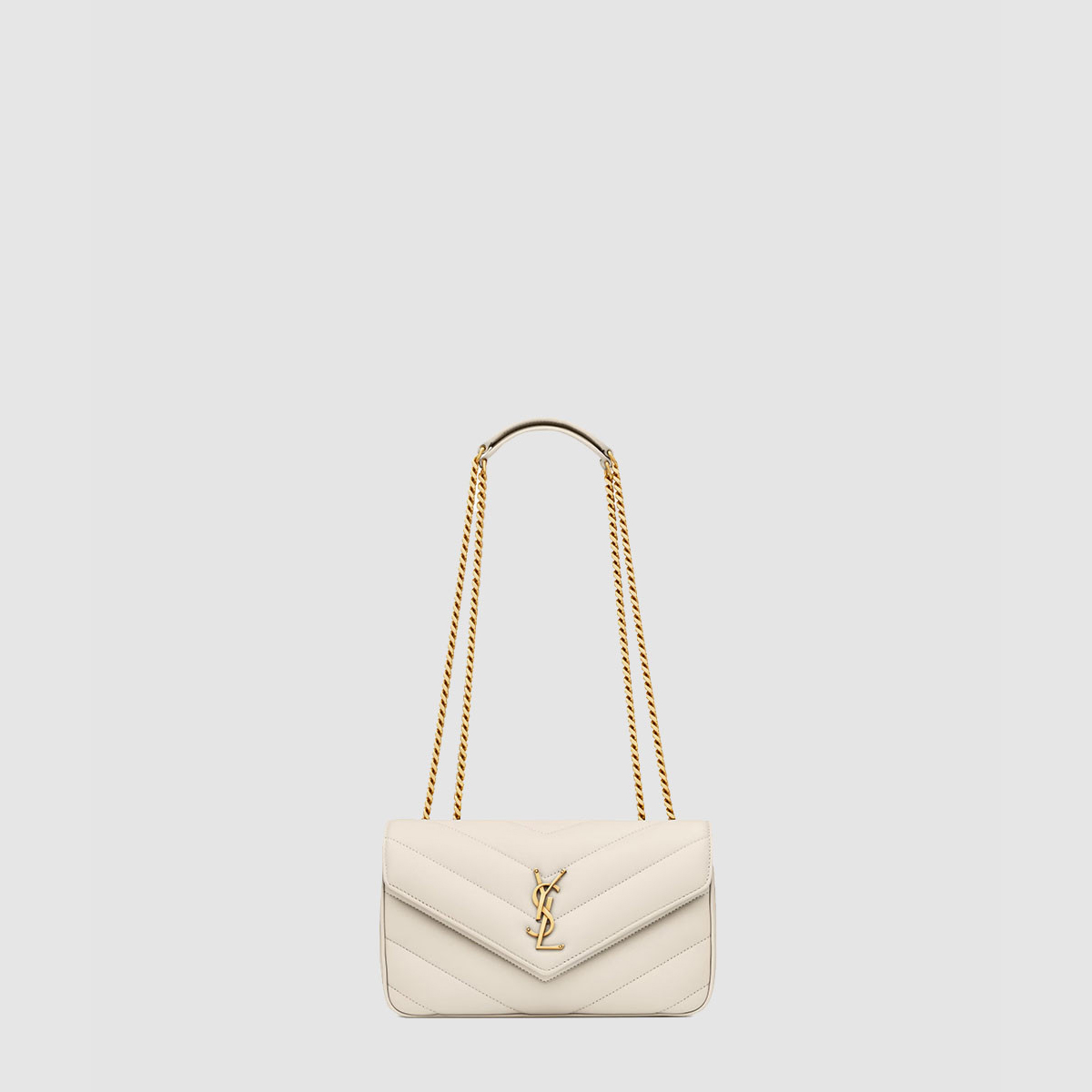 생로랑 램스킨 소재의 LOULOU 스몰백 801437